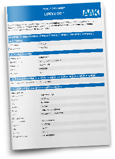 LIPEX® BC™ SDS