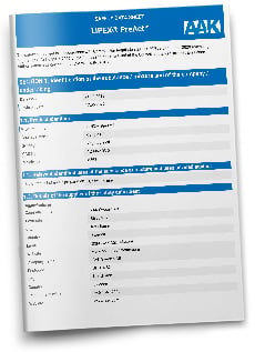 LIPEX® PreAct™ SDS